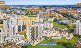 Imagem 2: Apartamento Studio no Ipanema Praias by Tarraf, próx. ao Plaza Avenida Shopping com Lazer