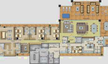 Imagem 3: Apartamento na aldeota de alto padrão com 400m² e varandão com ampla vista