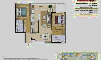 Imagem 1: Apartamento com 2 dormitórios à venda, 79 m² por R$ 695.000,00 - Barra da Tijuca - Rio de