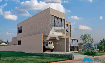 Imagem 2: Linda Casa com Projeto Contemporâneo na Cidade Alpha Terras 3