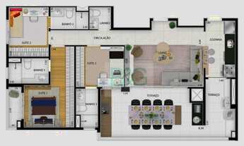 Imagem 4: Apartamento à venda, 81 m² por R$ 909.430,00 - Tatuapé - São Paulo/SP