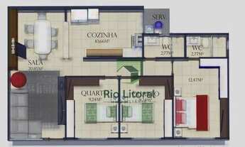 Imagem 9: Casa à venda, 91 m² por R$ 420.000,00 - Village Rio das Ostras - Rio das Ostras/RJ