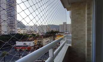 Imagem 2: Apartamento com 2 dormitórios para alugar, 59 m² por R$ 3.600,00/mês - Pompéia - Santos/SP