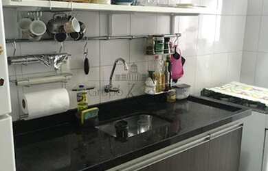 Imagem 4: Apartamento para aluguel possui 64 metros quadrados com 2 quartos, semi mobiliado