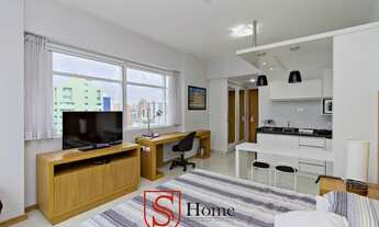 Imagem 3: Studio mobiliado para aluguel no Centro de Curitiba