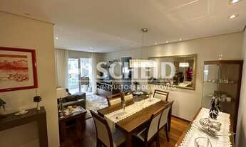 Imagem 2: Apartamento mobiliado 108m² com 3 dorms sendo 1 suite e 2 vagas para locação na Vila Masc