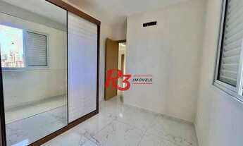 Imagem 7: Apartamento com 2 dormitórios para alugar, 70 m² por R$ 5.900,00/mês - Boqueirão - Santos