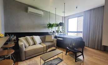 Imagem 2: Studio Alto Padrão Mobiliado, Porteira Fechada, 1 Vaga de Garagem no Córrego Grande em Flo