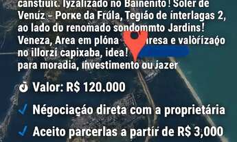 Imagem: Lote balneário Solar de Vênus, financiamento