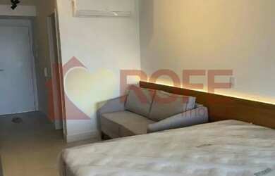 Imagem 4: Apartamento tipo studio para venda no Trends Brooklin, prédio novo, de 2023. Totalmente mo