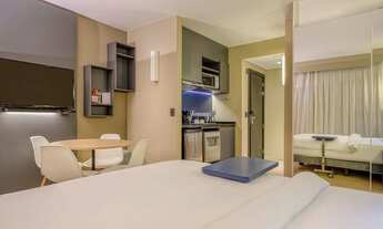 Imagem 2: Apartamento para venda possui 28 metros quadrados com 1 quarto