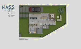 Imagem 3: Linda Casa 3 Suítes + 1 Dormitório Térreo