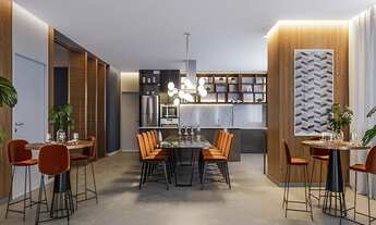 Imagem 7: Apto de 87 m² em 02 dorm. com 01 suíte, 02 vagas de garagem, terraço com churrasqueira no