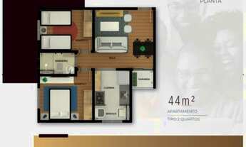 Imagem 9: ÁREA PRIVATIVA 02 QTOS 01 VG NO BAIRRO DIAMANTE EM BELO HORIZONTE