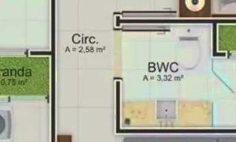 Imagem 2: Apartamento Terreo com 2 dormitórios à venda, 58 m² por R$ 527.000 - Cordeiros - Itajaí/SC