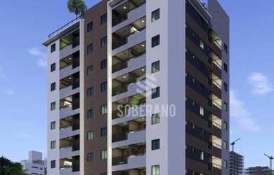 Imagem 3: Apartamento com 2 dormitórios à venda, 64 m² por R$ 319.066,40 - Camboinha - Cabedelo/PB