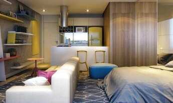 Imagem 2: Studio com 1 dormitório à venda, 47 m² por R$ 601.465,00 - Campo Belo - São Paulo/SP