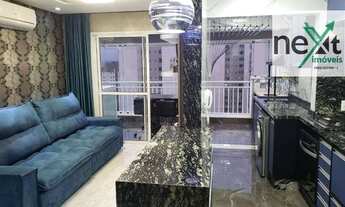 Imagem 2: Apartamento no Tatuapé com Sacada Gourmet - 77 m² - 2 Dormts ( suíte ) 2 vagas - Lazer com