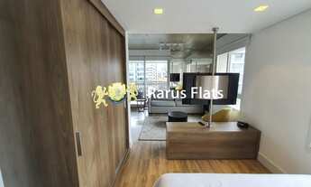 Imagem: Flat com 1 Quarto para alugar, 62m² - Brooklin