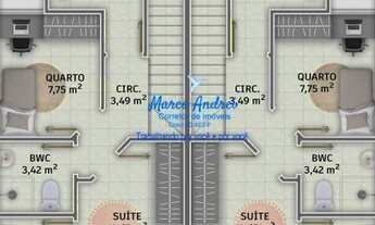 Imagem 5: Sobrado à venda, 102m² com 03 quartos, suíte e garagem coberta São José