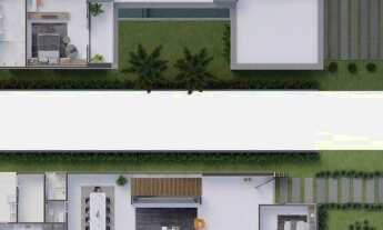 Imagem 7: Linda Mansão em fase de acabamento no Alphaville Fortaleza