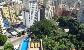 Imagem: Studio decorado de 33 m² com 1 quarto em