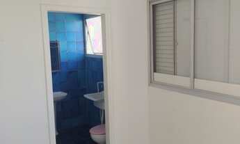 Imagem 6: Kitnet aluguel 38 m2. Andar alto, sol manhã piso frio, Port 24 horas. Armário embutido, co