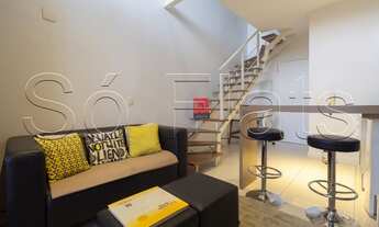 Imagem 2: Flat Dali Nyc Berrini disponível para locação com 40m² contendo 1 dormitório e 1 vaga de g