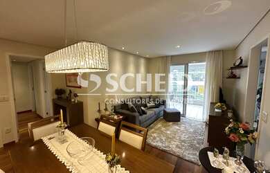 Imagem 4: Apartamento mobiliado 108m² com 3 dorms sendo 1 suite e 2 vagas para locação na Vila Masc