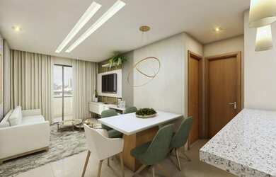 Imagem 5: Lançamento Jardim dos girassóis, apt 2/4 em Pernambués, c/ suíte e varanda, 57m2