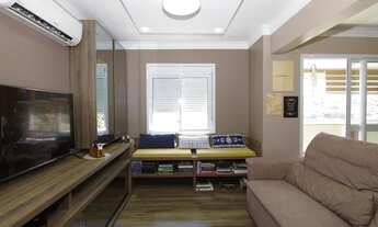 Imagem 4: Apartamento 2 dormitórios, com suíte, sala com living integrado, finamente decorado e plan