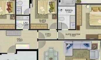 Imagem 11: Lançamento, Apartamento à Venda com 4 Suítes na Praia da Bacutia Guarapari-ES