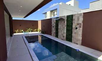 Imagem 3: Vista Lagoa Casa para venda possui 306m2 com 4 quartos em Barra Nova - Marechal Deodoro