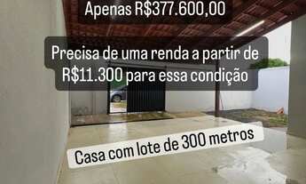 Imagem: Casa com lote de 300 metros com Entrada