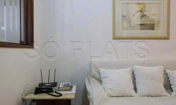 Imagem 3: Flat disponível para locação no Poeta Drummond contendo 26m², 1 dormitório e 1 vaga de gar