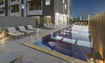 Imagem 3: Apto de 87 m² em 02 dorm. com 01 suíte, 02 vagas de garagem, terraço com churrasqueira no