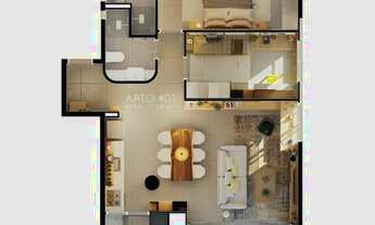 Imagem 3: APARTAMENTO com 3 dormitórios à venda por R$ 626.706,01 no bairro Água Verde - CURITIBA