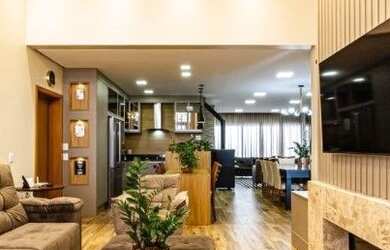 Imagem 4: Casa de 3 dorm. 1 escritório, sala, cozinha e piscina- Horizon Club