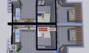 Imagem 4: Sobrado com 3 dormitórios à venda, 122 m² por R$ 680.000,00 - Boqueirão - Curitiba/PR