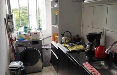 Imagem 3: Apartamento com 2 dormitórios para alugar, 45 m² por R$ 850,00/mês - Campo Grande - Rio de