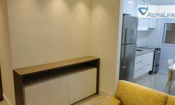 Imagem 6: Apartamento Mobiliado com 1 suíte para alugar, 42 m² por R$ 3.000/mês - Alphaville - Barue