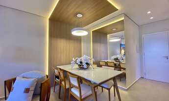 Imagem 2: Apartamento com 122,91 m2 sendo 3 dormitórios, lavabo, ampla varanda gourmet e 2 vagas