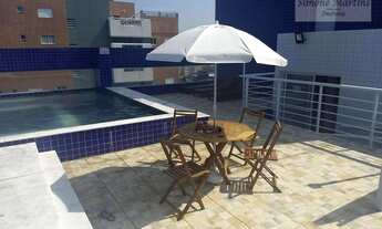 Imagem 3: Apartamento com 2 dormitórios, com VISTA para o MAR, piscina com muito lazer á beira mar,à