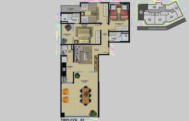 Imagem 3: Art Life, na Praia do Morro, Empreendimento de alto padrão de frente total para o mar com