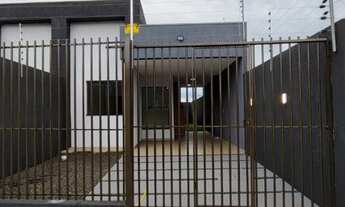 Imagem 2: Casa nova com uma suíte e um quarto. Com 85,17m2 de área construída