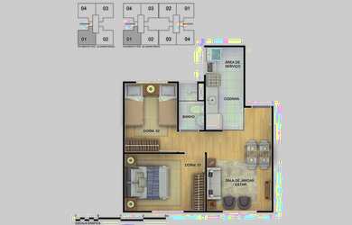 Imagem 6: Apartamento 2 quartos em Nova Iguaçu - Cabuçu
