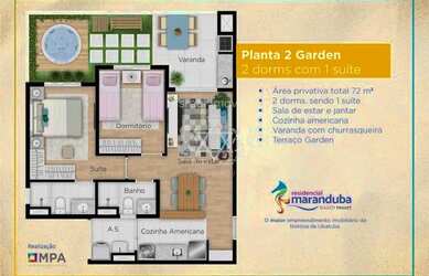 Imagem 2: Oportunidade imperdível de Apartamento Garden à venda no Maior Condomínio Resort de Ubatub