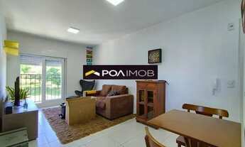 Imagem 2: Apartamento com 1 dormitório para alugar, 43 m² por R$ 1.805,00/mês - Boa Vista - Novo Ham