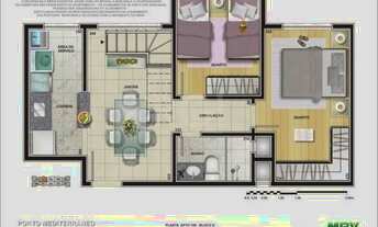 Imagem: Apartamento para Venda - 49.72m², 2 dormitórios