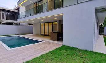 Imagem 2: Mansão duplex de luxo no Alphaville 1, com 527m 05 suites climatizadas até gourmet e pisci